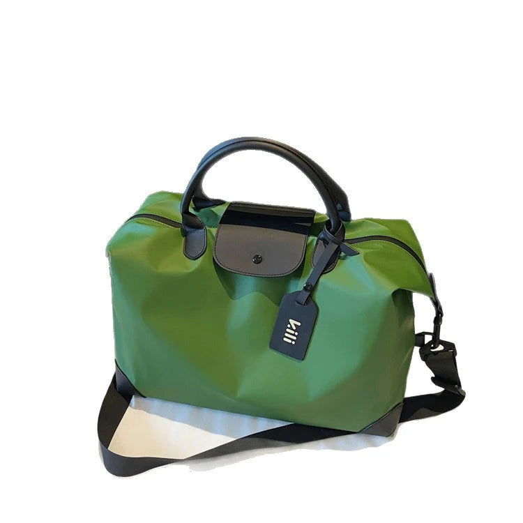 Travel Duffle Bag Water-Resistant Multiple Pockets & Adjustable Strap