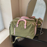 Travel Duffle Bag Water-Resistant Multiple Pockets & Adjustable Strap
