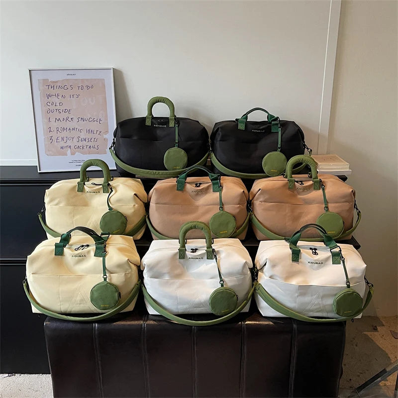 Travel Duffle Bag Waterproof Spacious Interior & Multiple Pockets