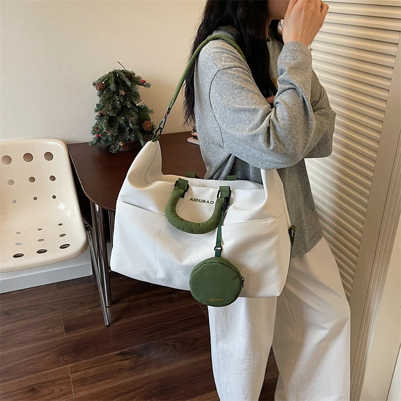 Travel Duffle Bag Waterproof Spacious Interior & Multiple Pockets