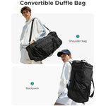 Travel Duffle Bag Waterproof Spacious Multiple Pockets