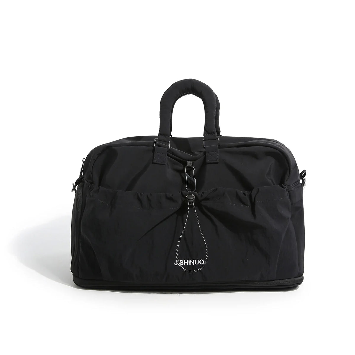 Travel Duffle Bag Weather-Resistant Fabric Multiple Compartments Ergonomic Handles