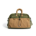 Travel Duffle Bag Weather-Resistant Fabric Multiple Compartments Ergonomic Handles