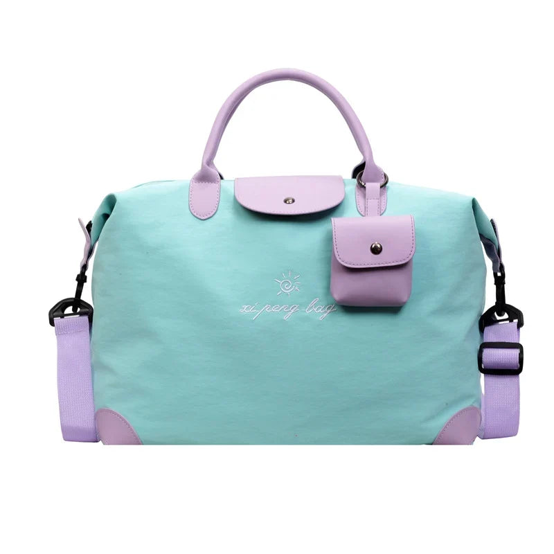 Travel Duffle Bag Weather-Resistant Large Capacity & Multiple Pockets