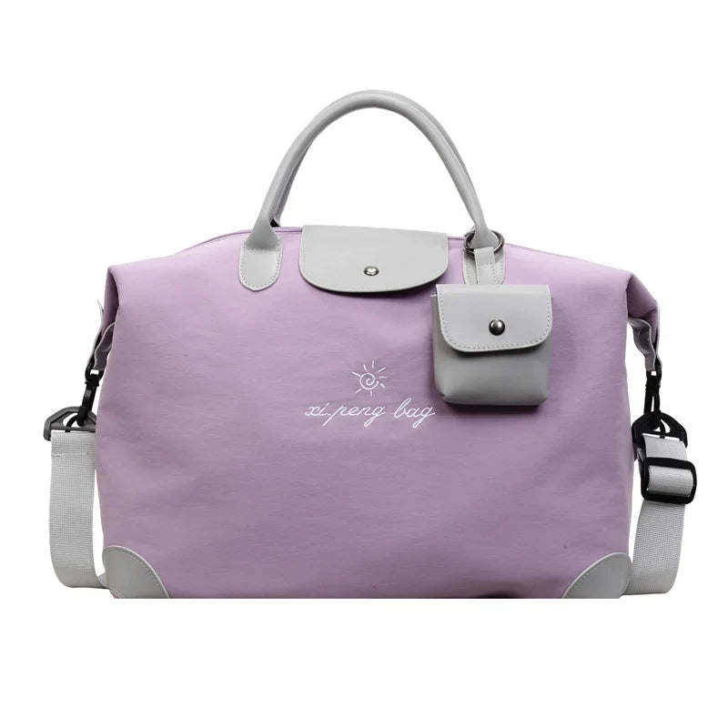 Travel Duffle Bag Weather-Resistant Large Capacity & Multiple Pockets
