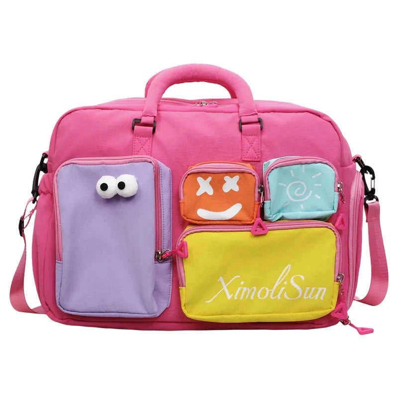 Travel Duffle Bag Weather-Resistant Large Capacity & Multiple Pockets