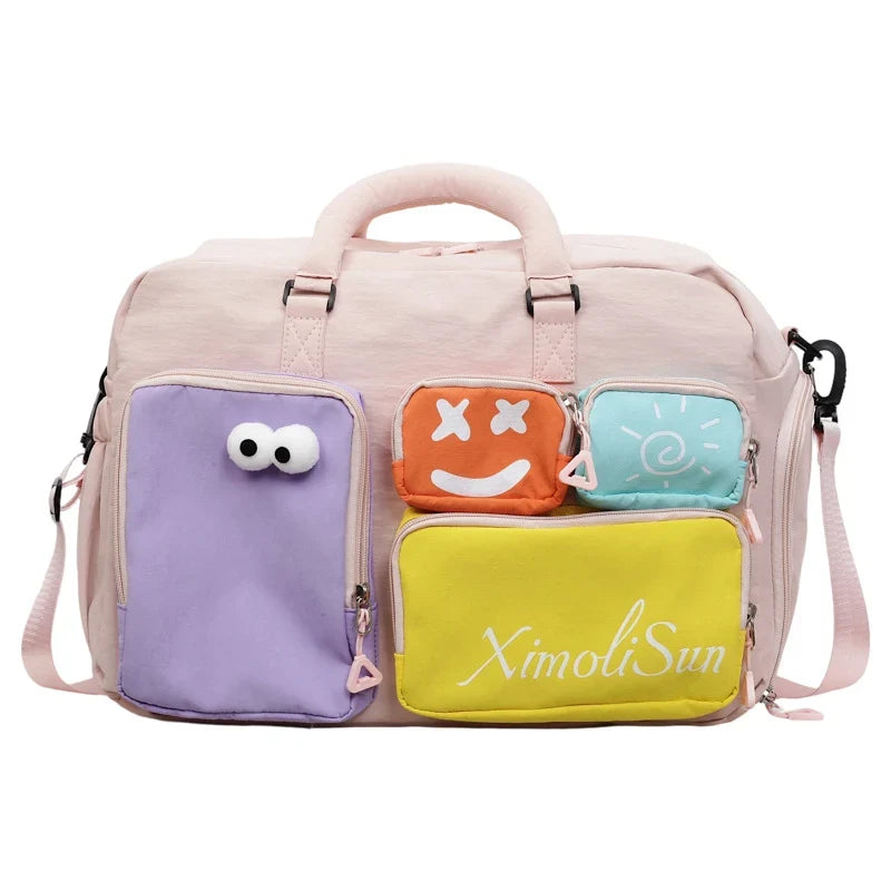 Travel Duffle Bag Weather-Resistant Large Capacity & Multiple Pockets