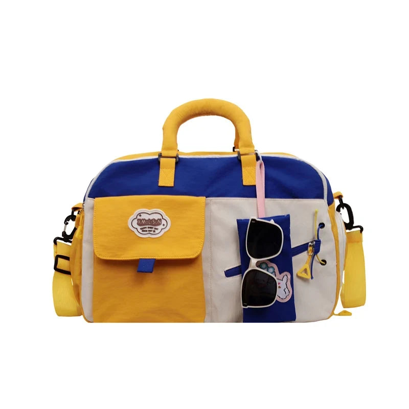 Travel Duffle Bag Weather-Resistant Large Capacity & Multiple Pockets