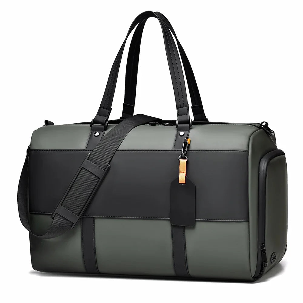Travel Duffle Bag Weather-Resistant Large Capacity & Multiple Pockets