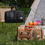 Travel Duffle Bag Weather-Resistant Multiple Compartments & Padded Shoulder Strap