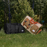 Travel Duffle Bag Weather-Resistant Multiple Compartments & Padded Shoulder Strap