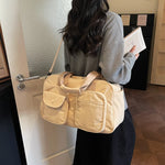 Travel Gym Bag Water-Resistant Multiple Compartments Adjustable Strap