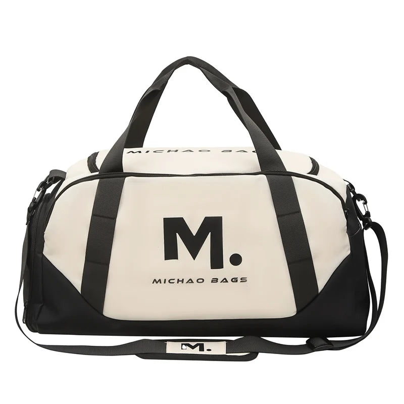 Travel & Gym Bag Weather-Resistant Multiple Pockets
