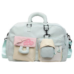 Travel Handbag Multiple Compartments Padded Handles & Adjustable Strap
