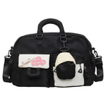 Travel Handbag Multiple Compartments Padded Handles & Adjustable Strap