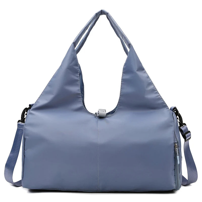 Travel Handbag Spacious Organizer Water-Resistant Dual Straps