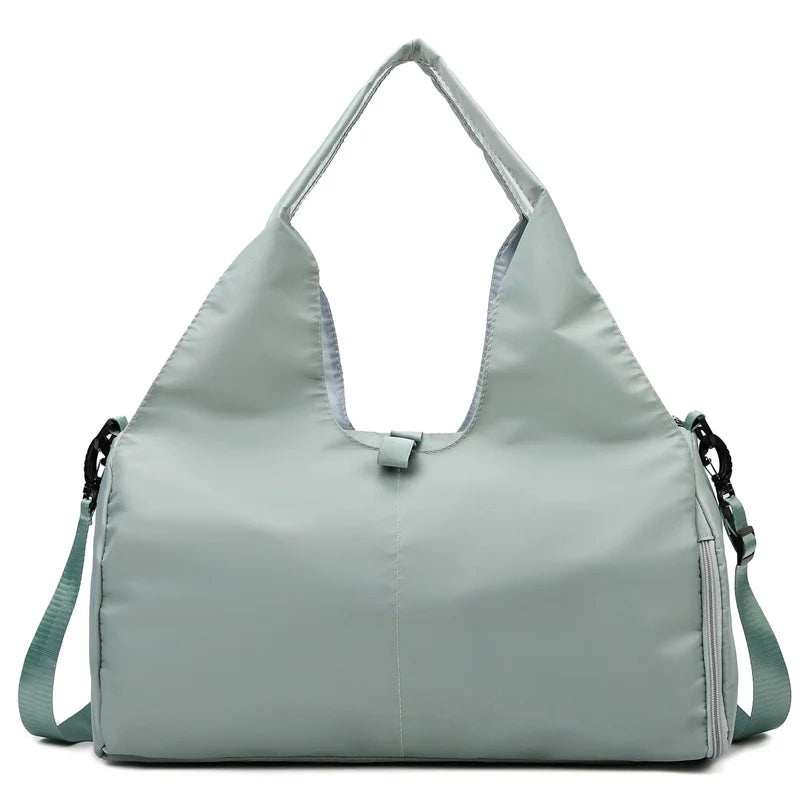 Travel Handbag Spacious Organizer Water-Resistant Dual Straps