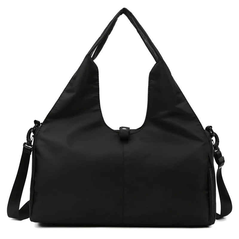 Travel Handbag Spacious Organizer Water-Resistant Dual Straps