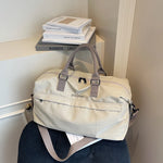 Travel Holdall Bag Spacious Tear-Resistant Fabric & Multiple Pockets