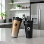 Travel Mug Stainless Steel Double-Wall Insulated Leakproof Sliding Lid