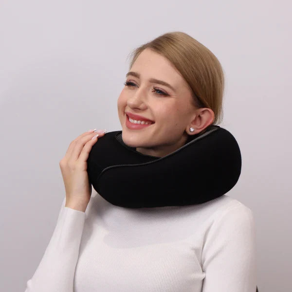 Travel Neck Pillow Memory Foam Ergonomic Support