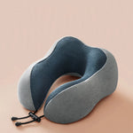 Travel Neck Pillow U-Shaped Memory Foam Lightweight