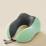 Travel Neck Pillow U-Shaped Memory Foam Lightweight