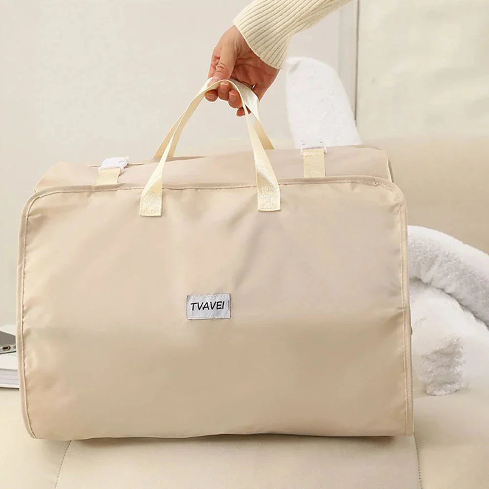 Travel Organizer Bag Durable Twill 6 Compartments Foldable