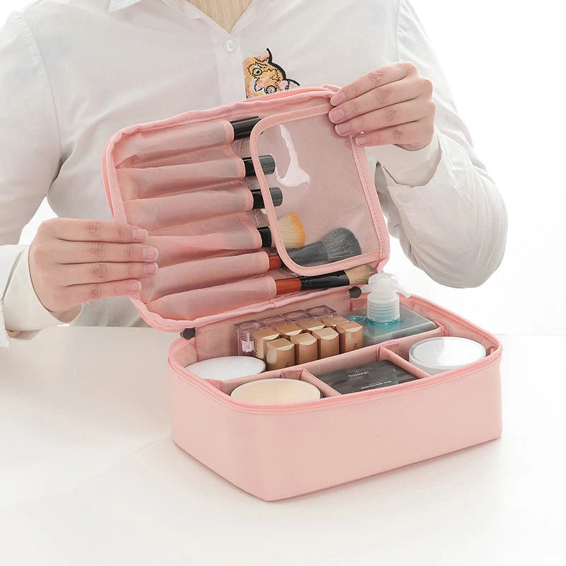 Travel Organizer Bag Polyester Customizable Compartments