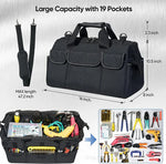 Travel Organizer Bag Spacious Multiple Pockets Adjustable Strap