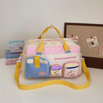 Travel Organizer Bag Water-Resistant Multi-Compartment Adjustable Strap