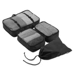 Travel Packing Organisers 8-Piece Mesh Zipper Pouches