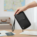 Travel Passport Organizer RFID-Blocking Multiple Slots