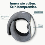 Travel Pillow Memory Foam Lightweight & Compact