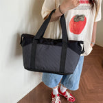 Travel Tote Spacious Water-Resistant Removable Shoulder Strap