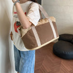 Travel Tote Spacious Water-Resistant Removable Shoulder Strap