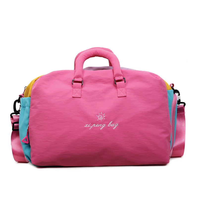 Travel Tote Water-Resistant Spacious Interior Multiple Compartments