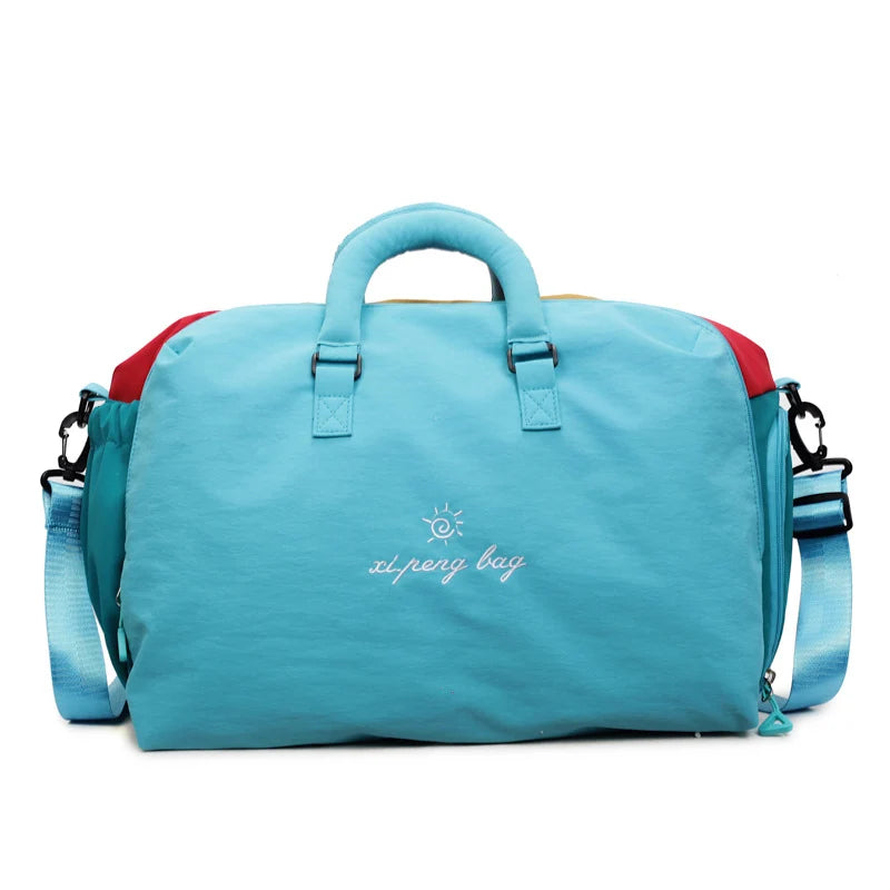 Travel Tote Water-Resistant Spacious Interior Multiple Compartments
