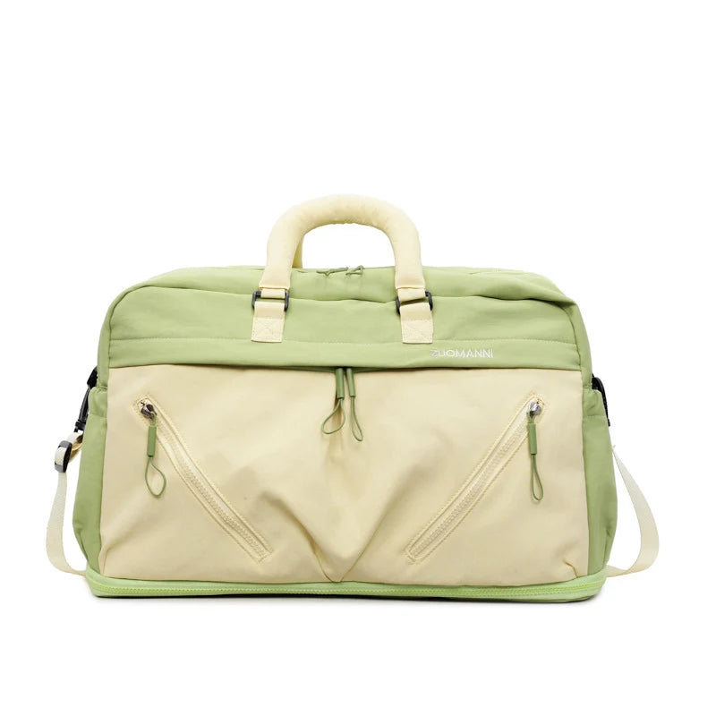 Travel Tote Water-Resistant Spacious Zippered Pockets