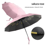 Travel Umbrella Compact Wind-Resistant Frame & UV-Blocking Canopy