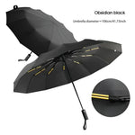 Travel Umbrella Compact Wind-Resistant Frame & UV-Blocking Canopy