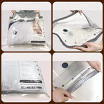 Travel Vacuum Bag Set Cordless Pump 15 Bags
