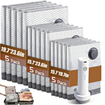 Travel Vacuum Bag Set Cordless Pump 15 Bags