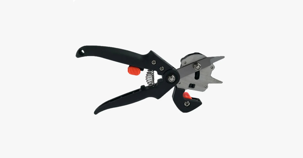 Tree Branch Pruner 2-in-1 Ergonomic Grip & Rust-Resistant Blade