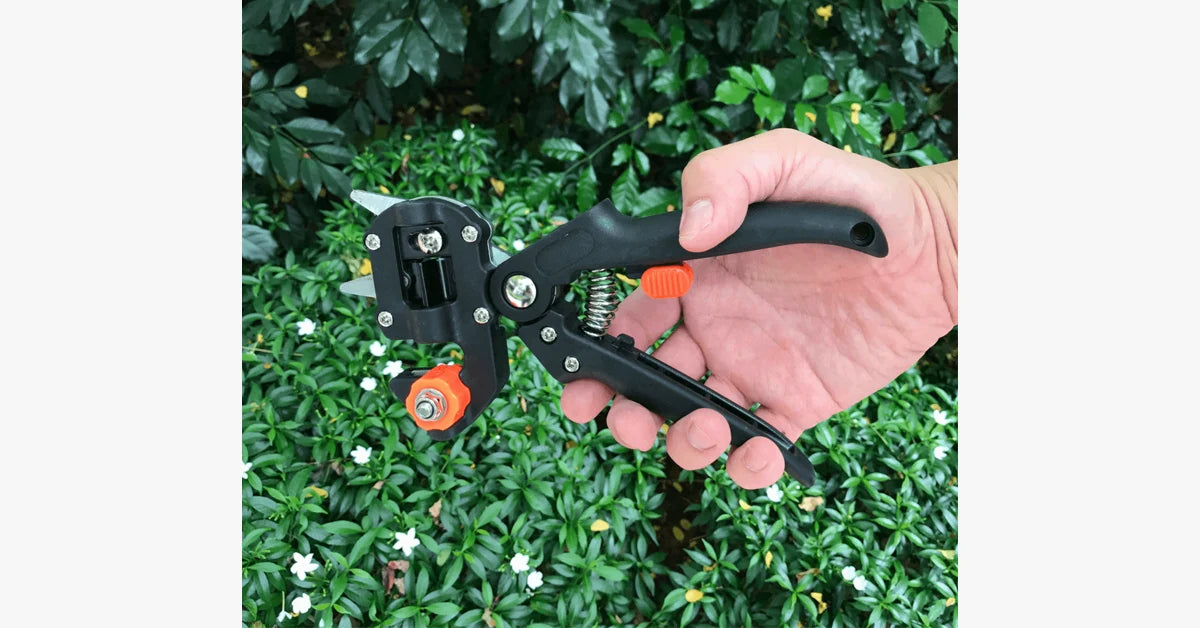 Tree Branch Pruner 2-in-1 Ergonomic Grip & Rust-Resistant Blade