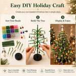 Tree Craft Kit Beaded DIY Angel Topper