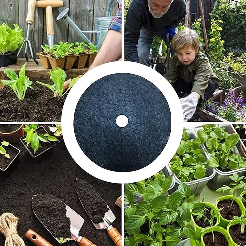 Tree Ring Breathable Weed Barrier