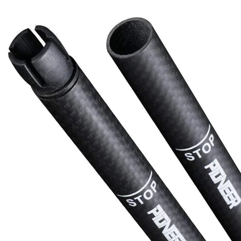Trekking Poles Carbon Fiber Adjustable Length & External Lock