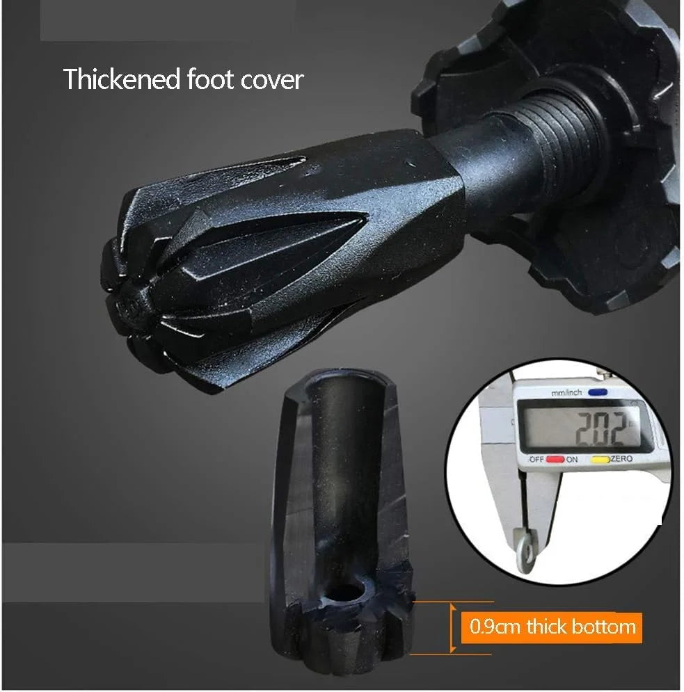 Trekking Poles Carbon Fiber Adjustable Length & External Lock
