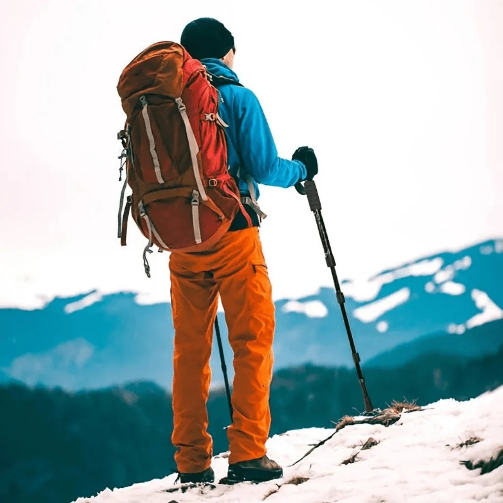 Trekking Poles Lightweight Adjustable Non-Slip Grip